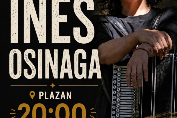 INES OSINAGA-ren KONTZERTUA, GARAGARDO AZOKAN EKANAIREN 19an