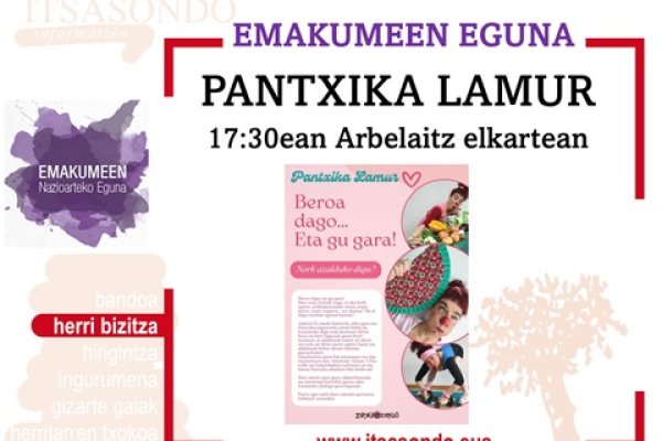 Emakumeen eguneko emanaldia 